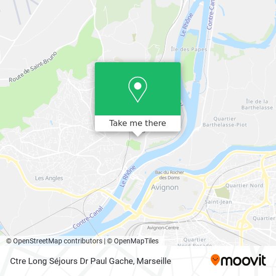Ctre Long Séjours Dr Paul Gache map