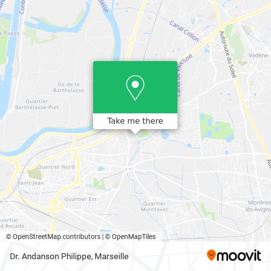 Dr. Andanson Philippe map