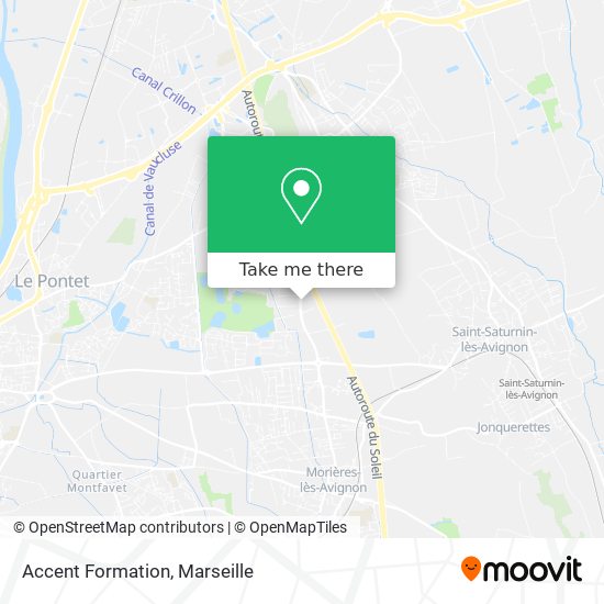 Accent Formation map