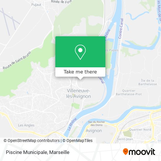 Piscine Municipale map