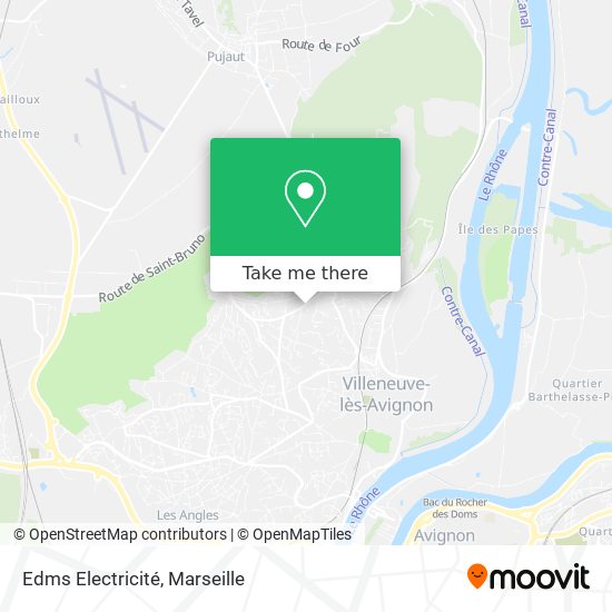 Edms Electricité map
