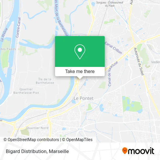 Bigard Distribution map