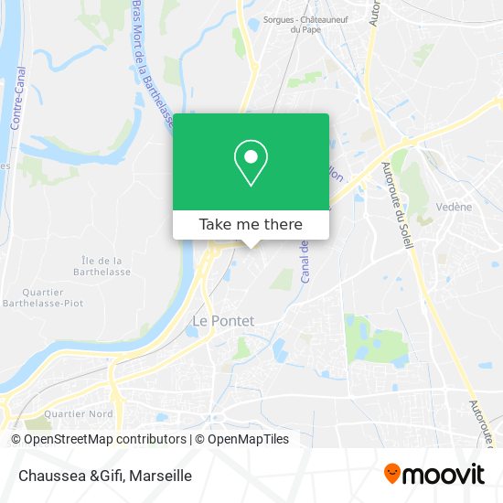 Chaussea &Gifi map