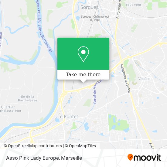 Asso Pink Lady Europe map