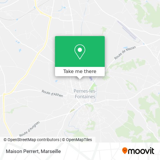 Maison Perrert map