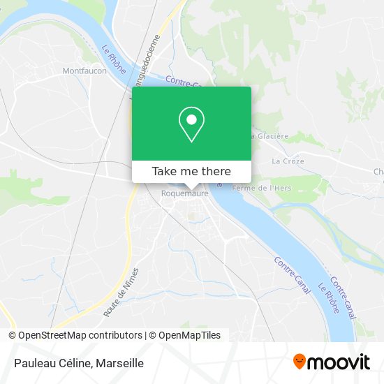Pauleau Céline map