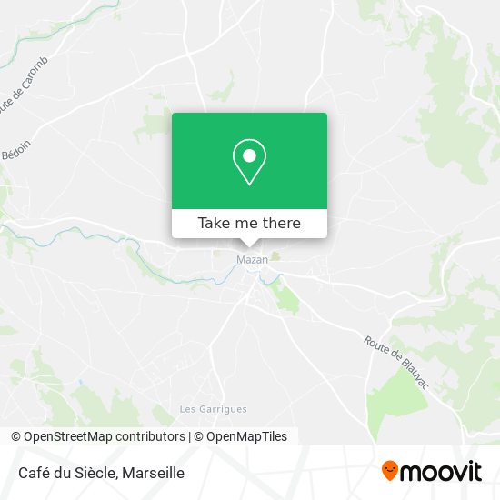 Café du Siècle map