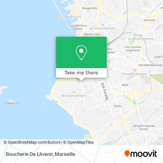 Boucherie De L'Avenir map