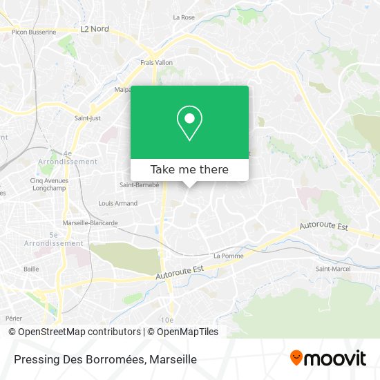Pressing Des Borromées map