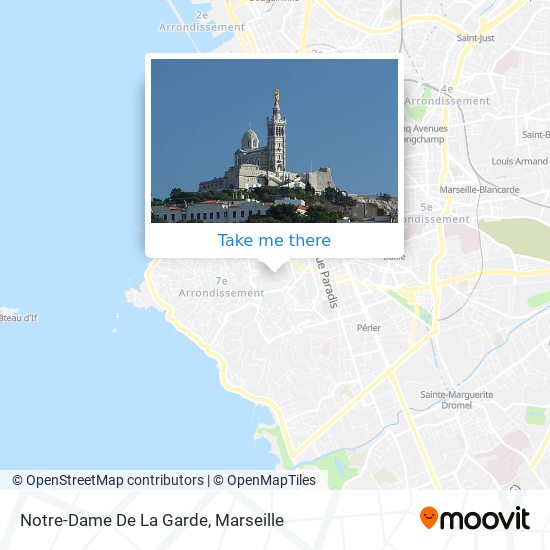Notre-Dame De La Garde map