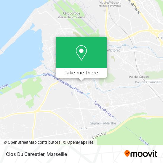 Clos Du Carestier map