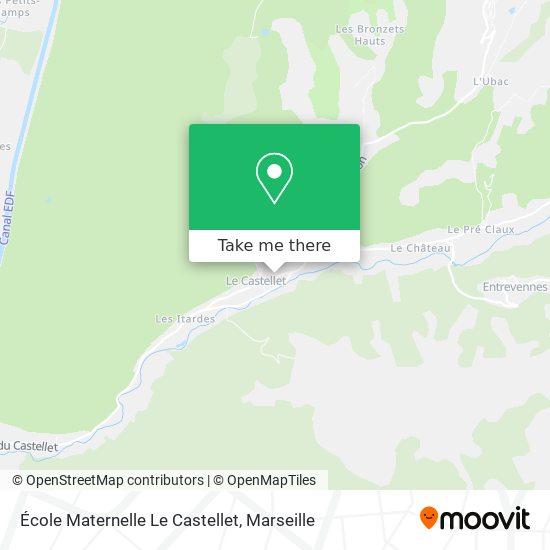 École Maternelle Le Castellet map