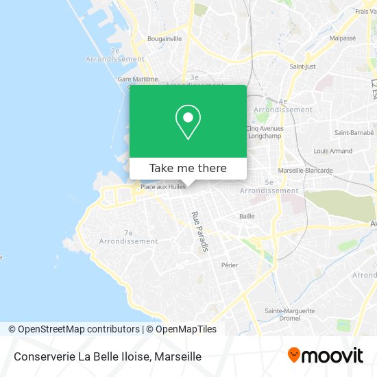 Conserverie La Belle Iloise map