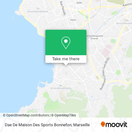 Mapa Dae De Maison Des Sports Bonnefon