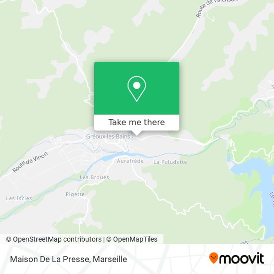 Maison De La Presse map