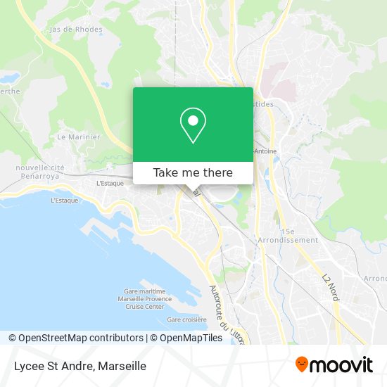 Lycee St Andre map