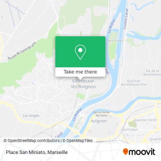 Place San Miniato map
