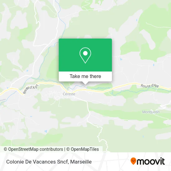 Colonie De Vacances Sncf map