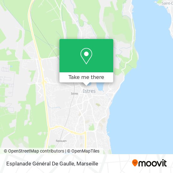 Esplanade Général De Gaulle map