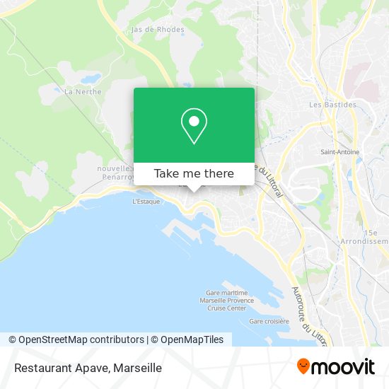 Mapa Restaurant Apave