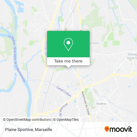 Plaine Sportive map