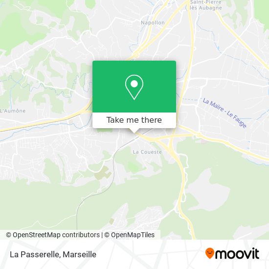 La Passerelle map