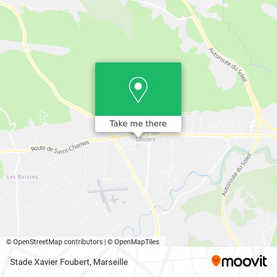 Stade Xavier Foubert map
