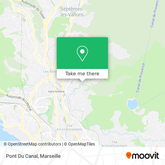 Pont Du Canal map