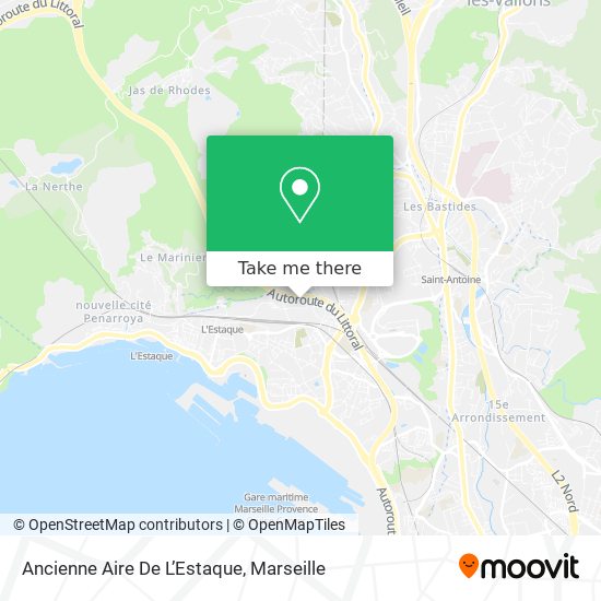 Ancienne Aire De L’Estaque map