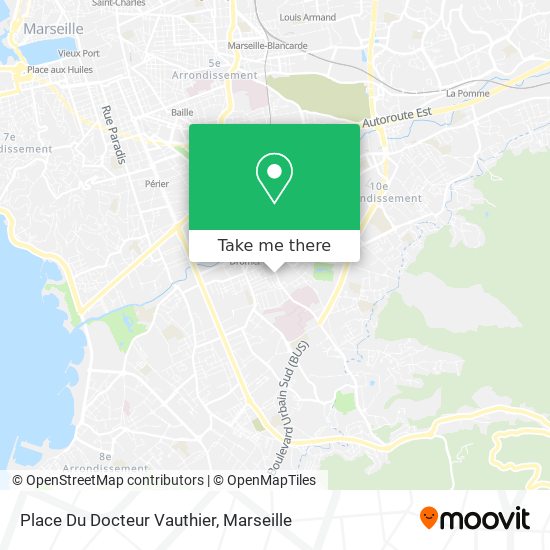 Mapa Place Du Docteur Vauthier