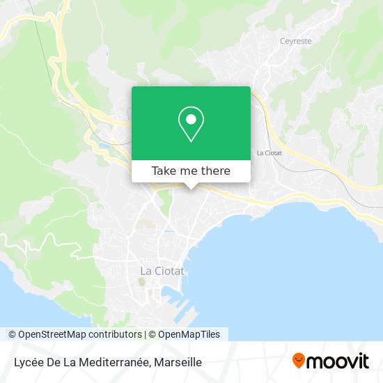 Lycée De La Mediterranée map