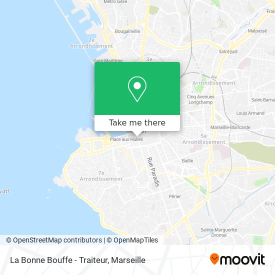 La Bonne Bouffe - Traiteur map