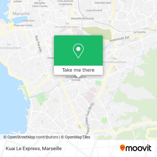 Kuai Le Express map