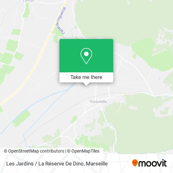 Les Jardins / La Réserve De Dino map