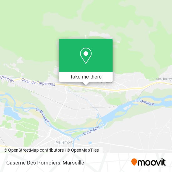 Caserne Des Pompiers map