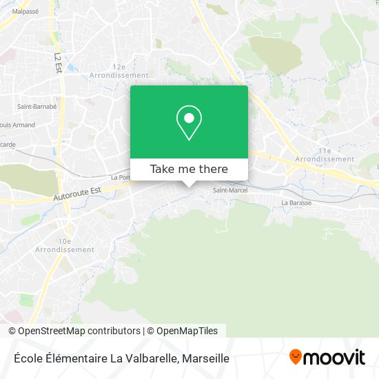 École Élémentaire La Valbarelle map