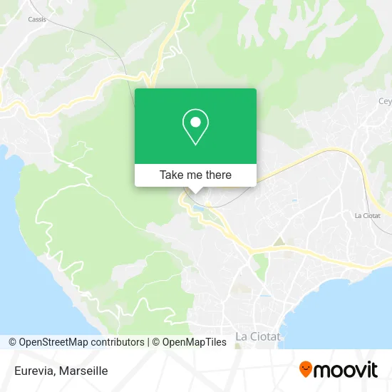 Eurevia map