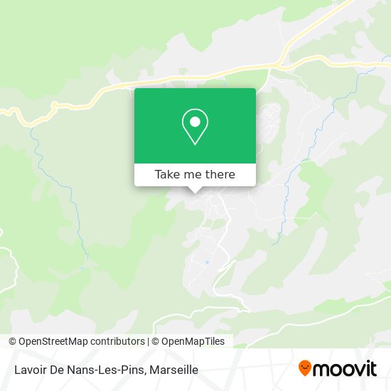 Lavoir De Nans-Les-Pins map