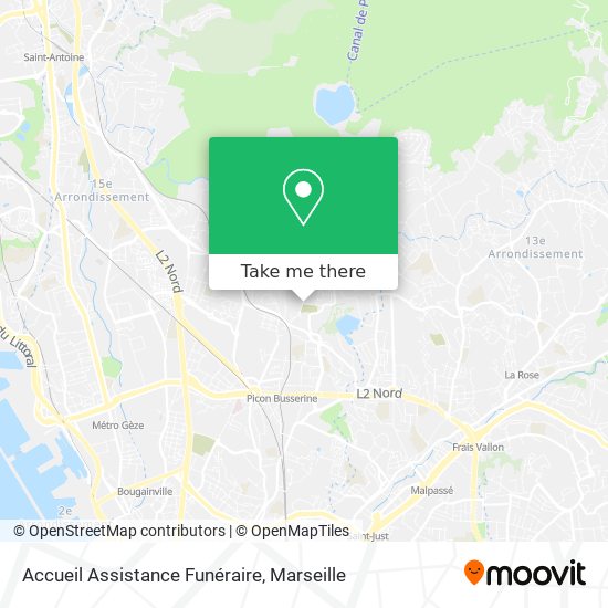 Accueil Assistance Funéraire map