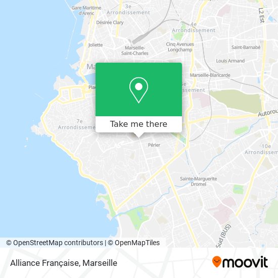 Alliance Française map