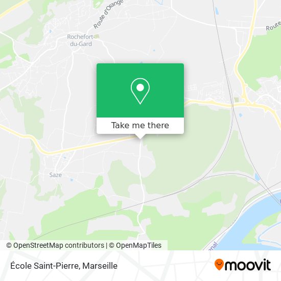 École Saint-Pierre map