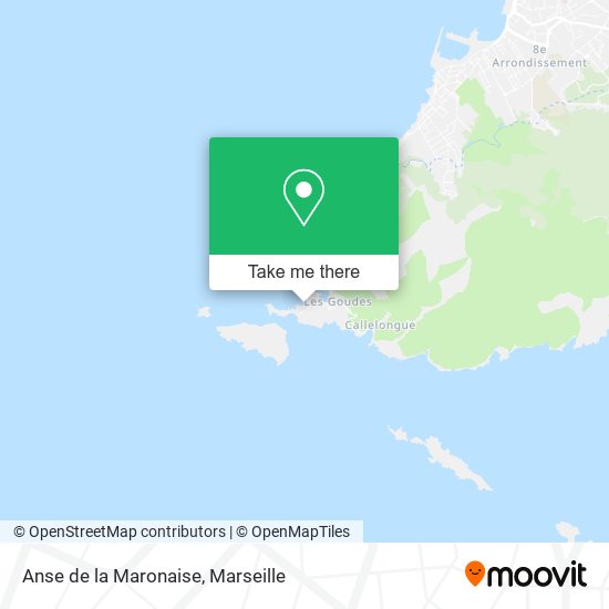 Mapa Anse de la Maronaise