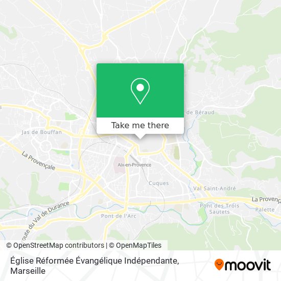 Église Réformée Évangélique Indépendante map