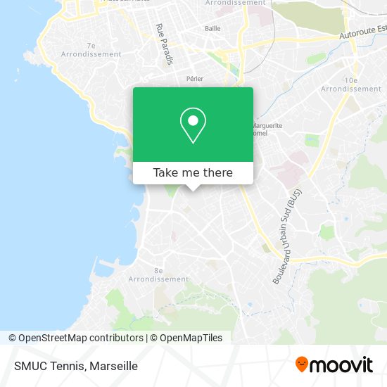 SMUC Tennis map