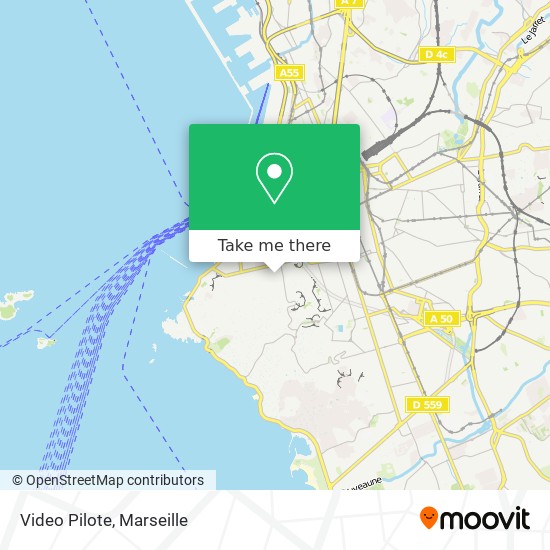 Video Pilote map