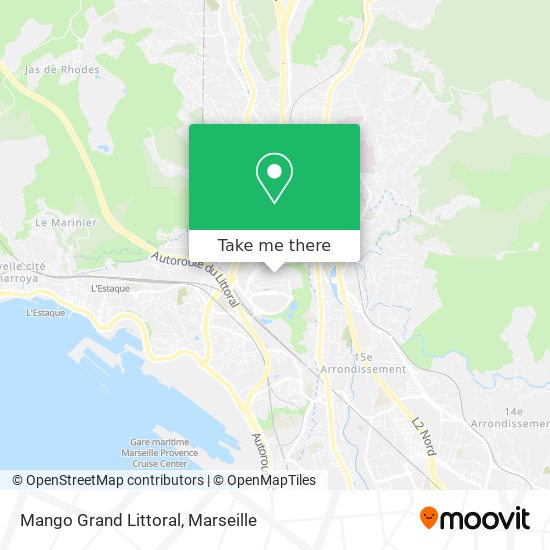 Mapa Mango Grand Littoral