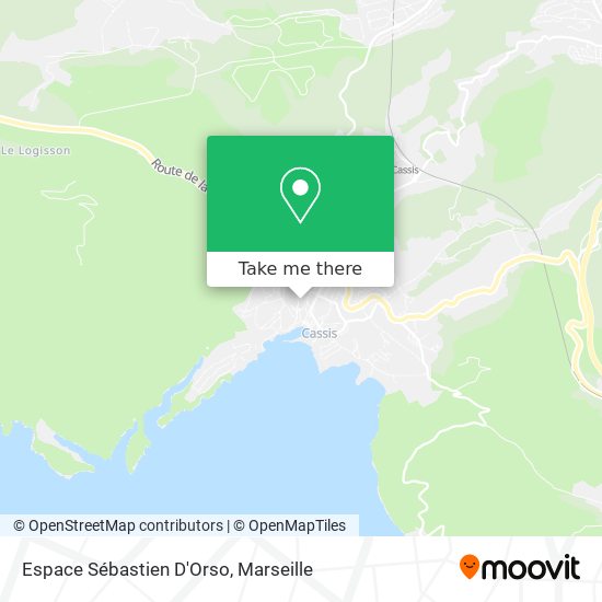 Espace Sébastien D'Orso map