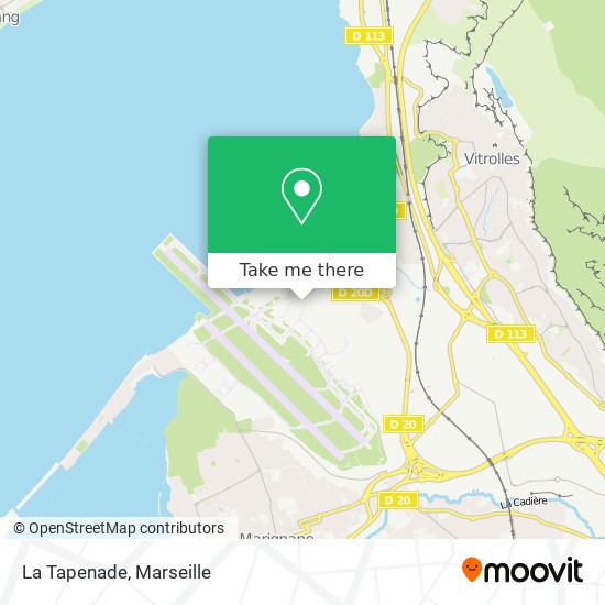 La Tapenade map