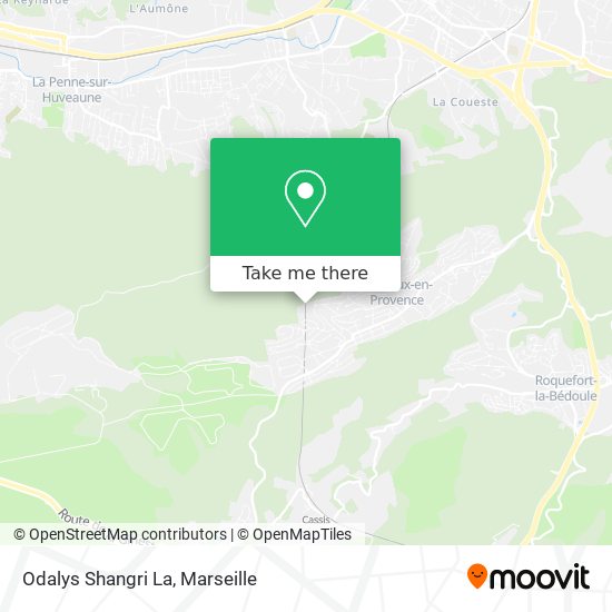 Odalys Shangri La map