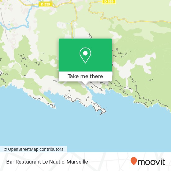 Bar Restaurant Le Nautic map
